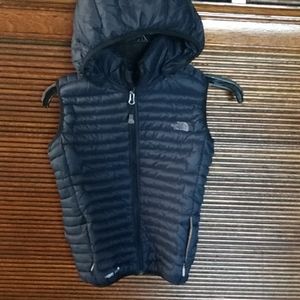 The North Face girls hooded vest